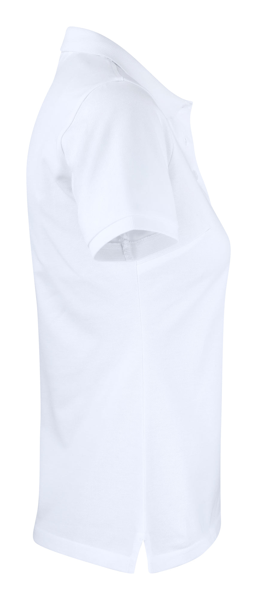 Sunset Stretch Polo Woman White