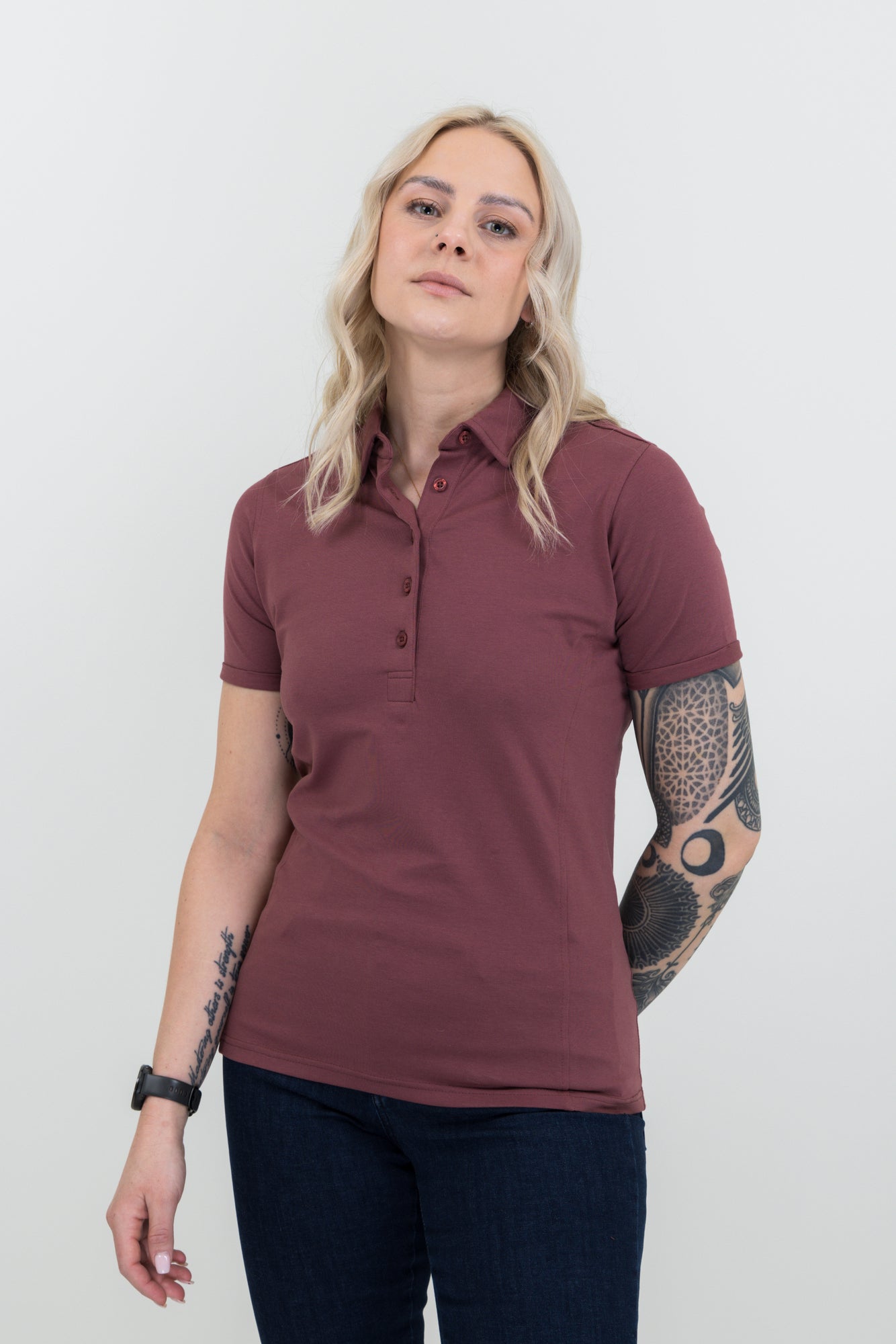 American Supreme Polo Woman Dusty Red