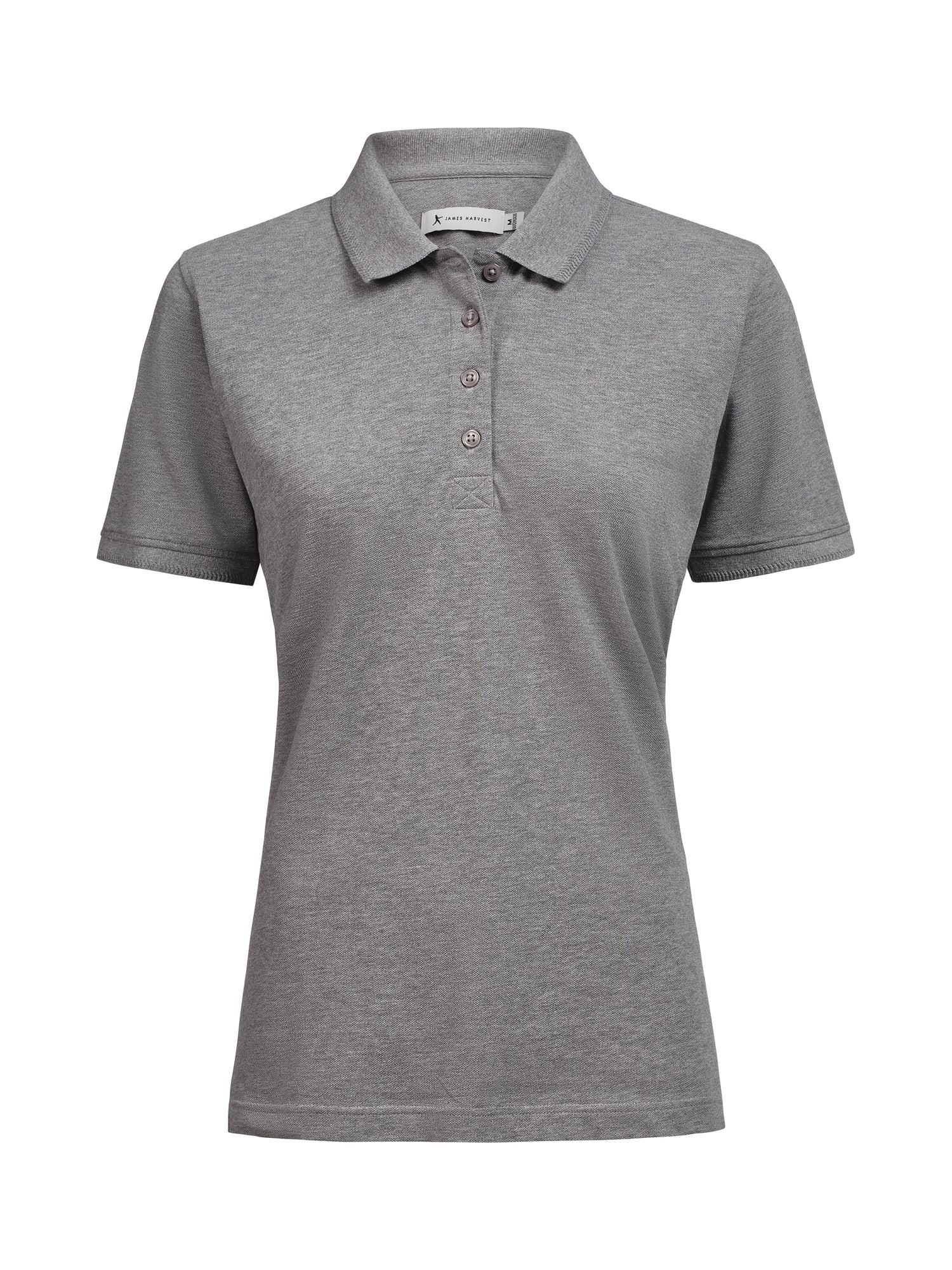 Supreme Stretch Polo Woman Grey Melange