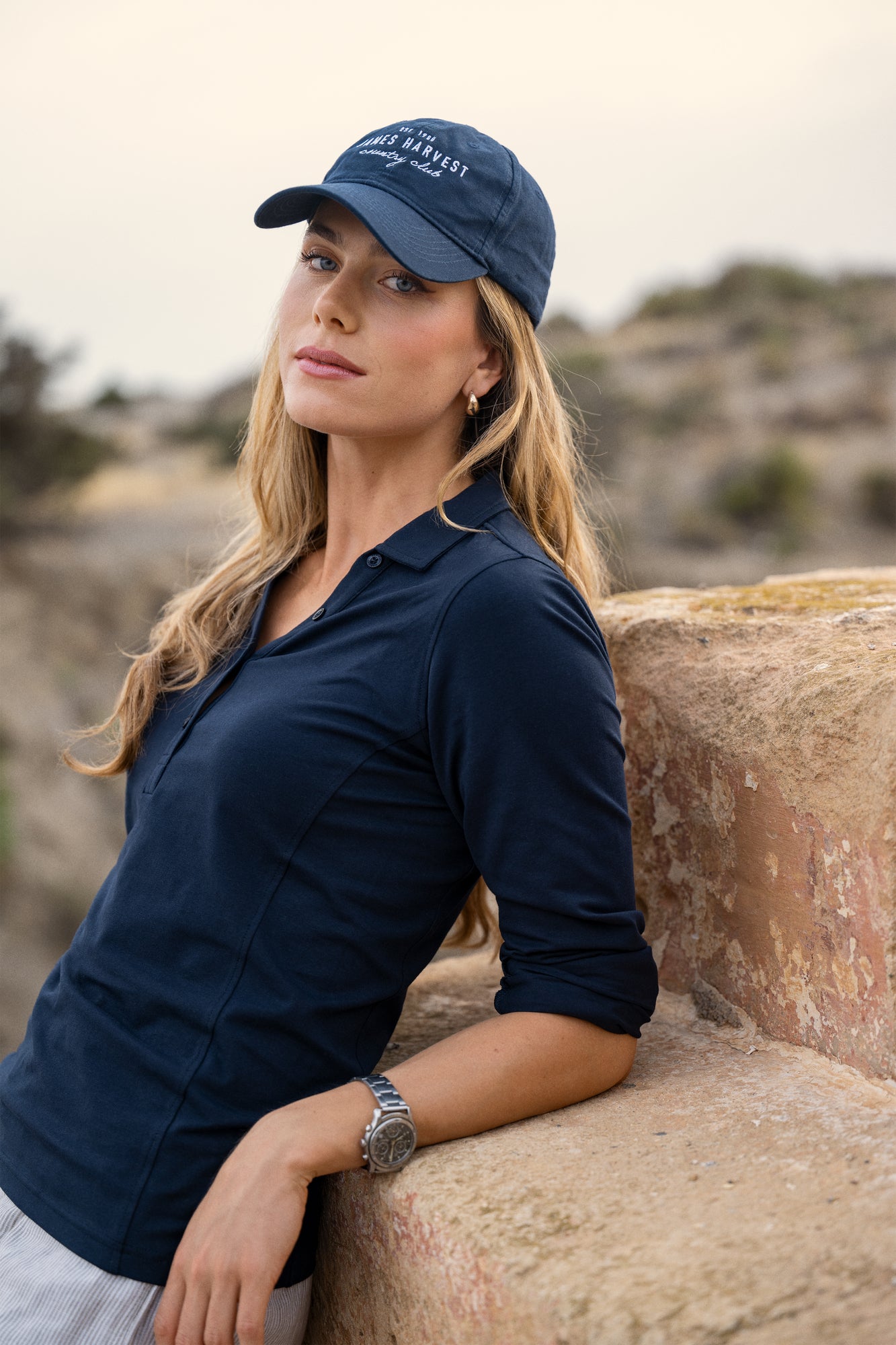 American Supreme Polo L/S Woman Black