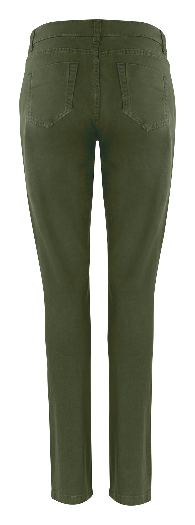 Officer Lady Chinos Moss Green