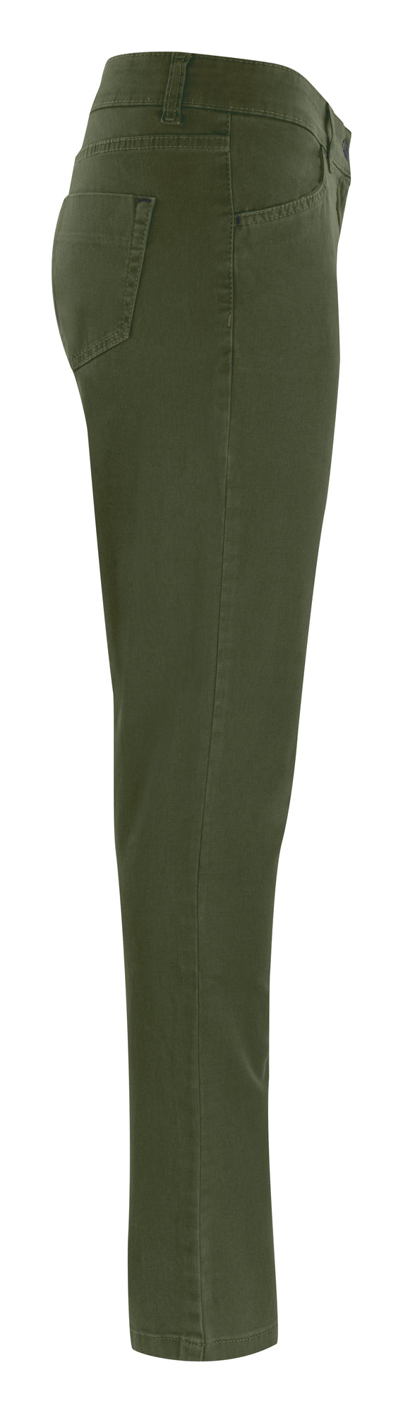 Officer Lady Chinos Moss Green