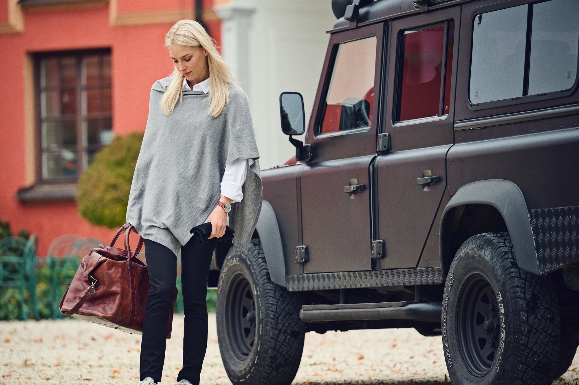 Officer Lady Chinos Grey