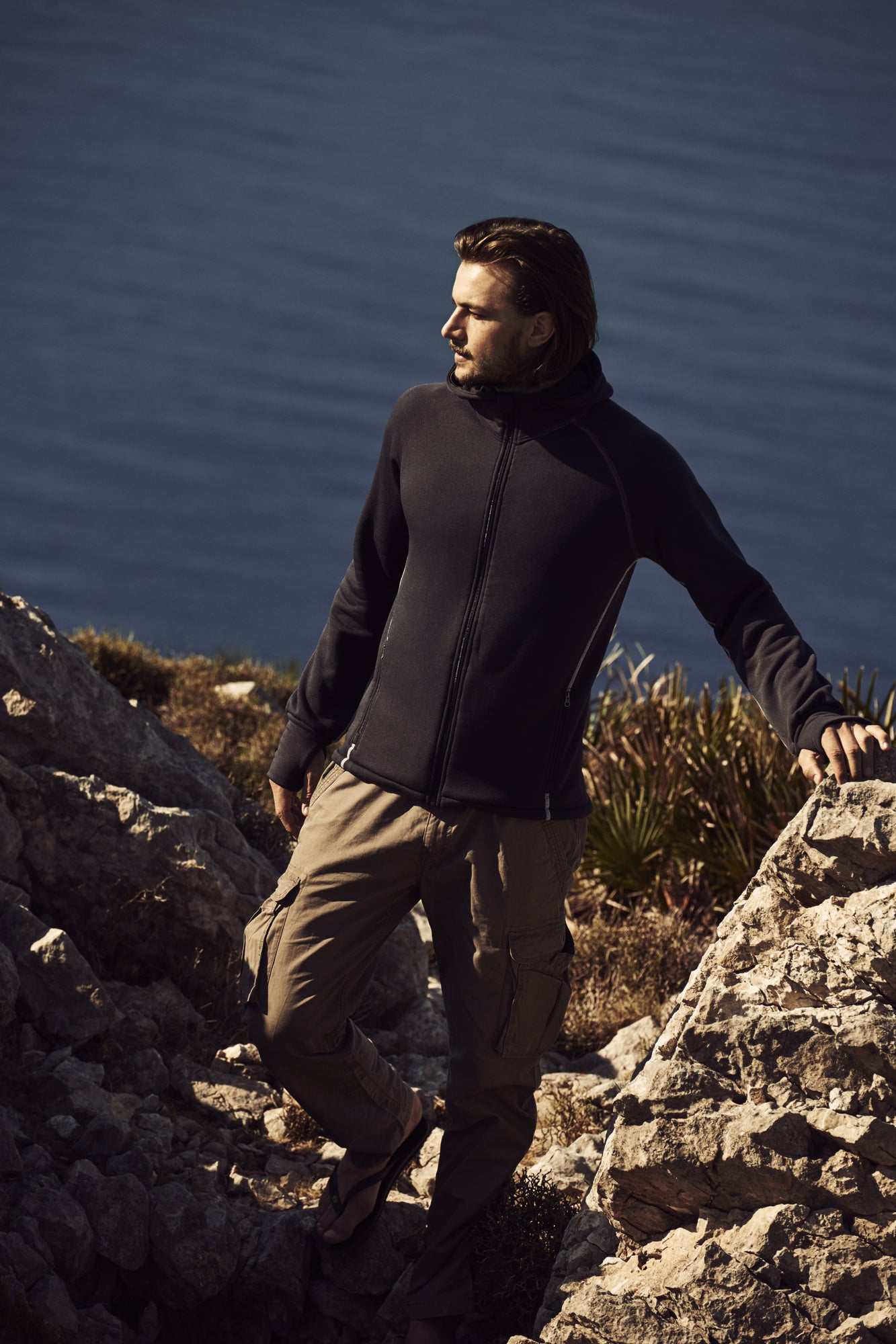 Northderry fleece Black