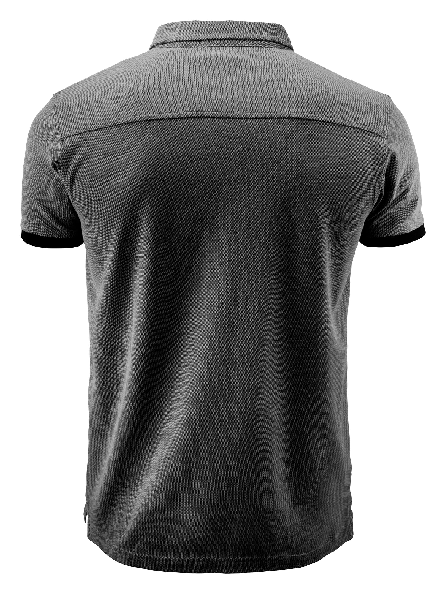 Larkford Polo Black Melange