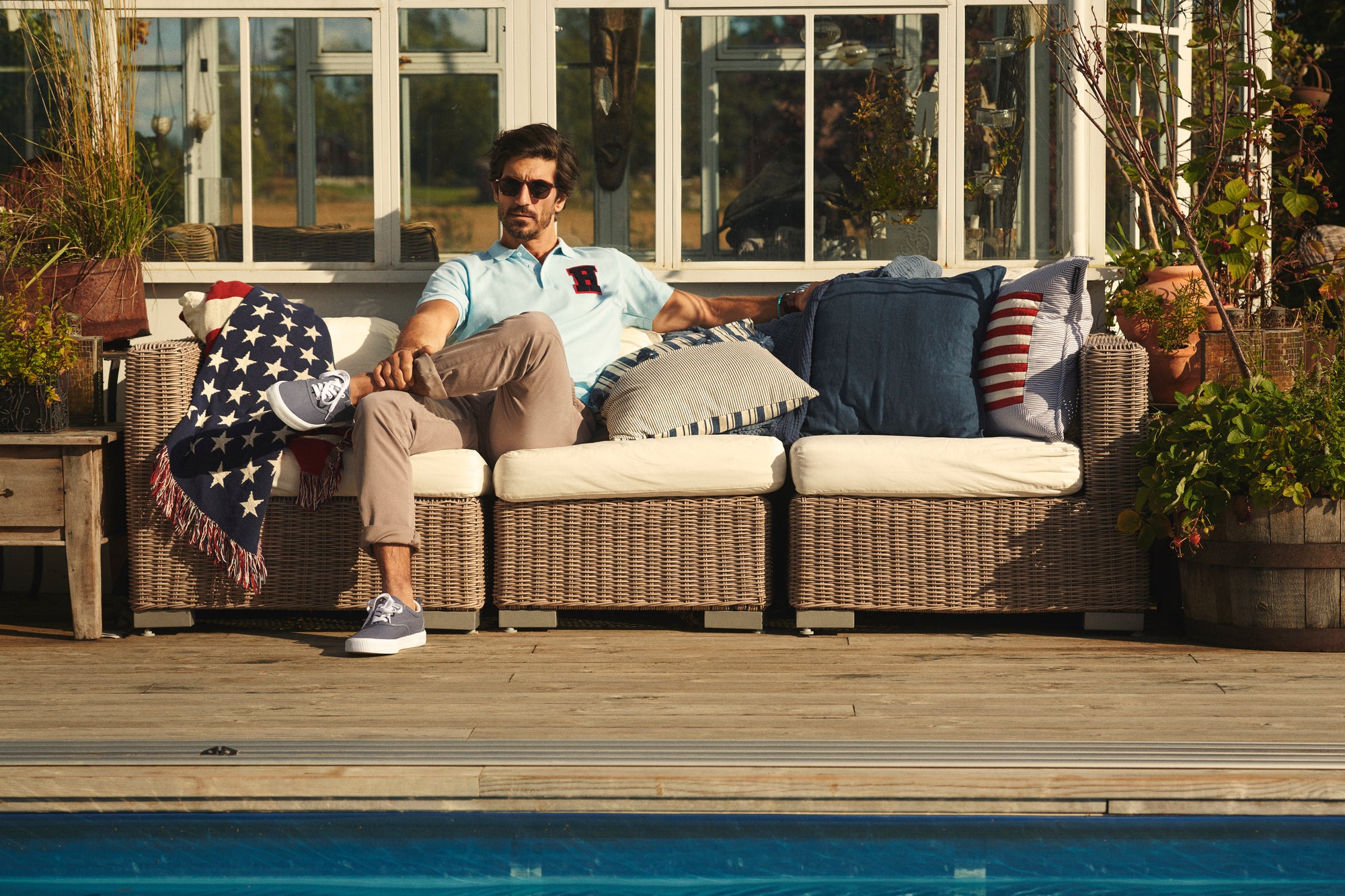 Neptune Polo modern fit Antracite