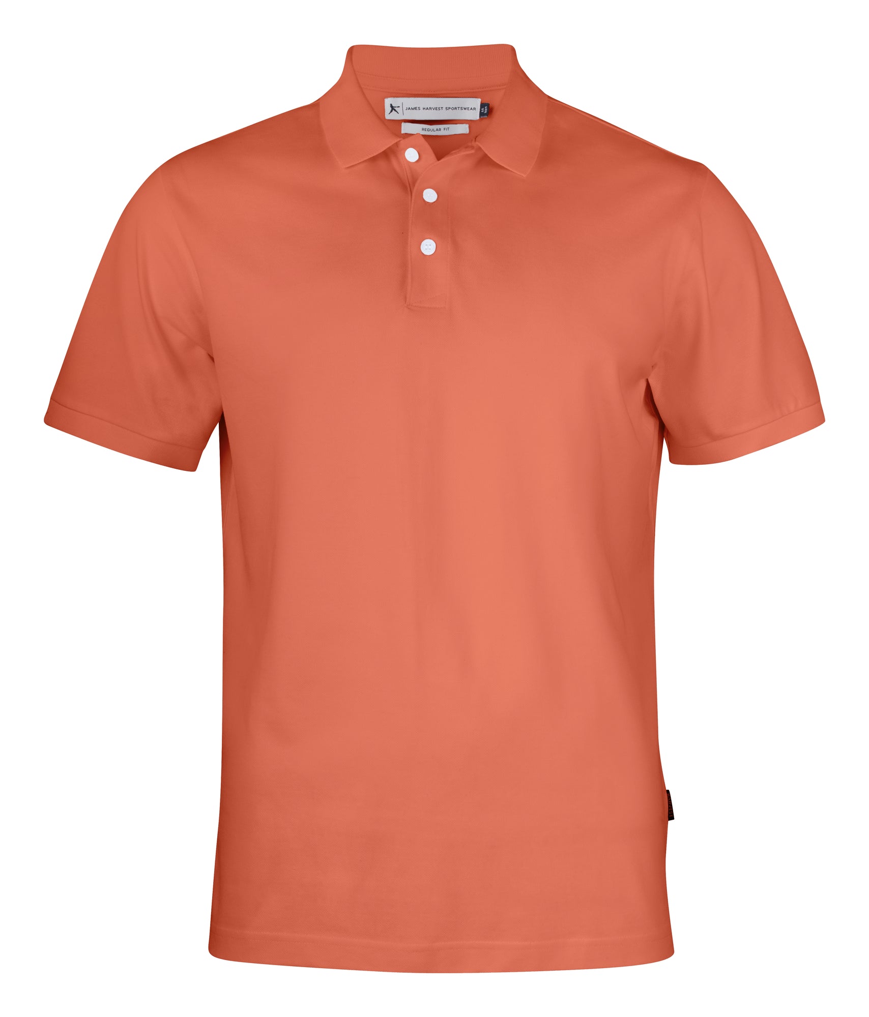 Sunset Stretch Polo Regular fit Orange Vintage