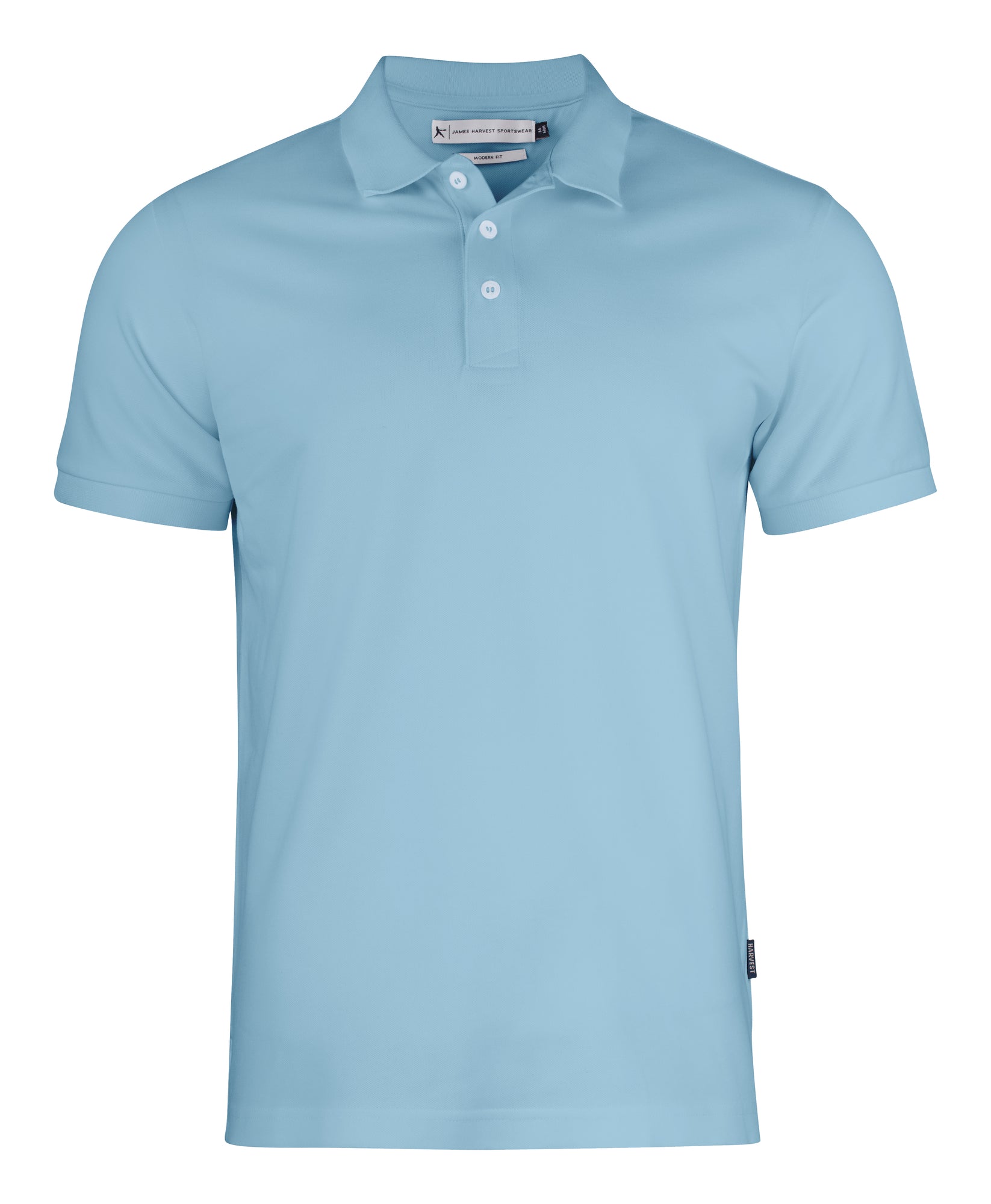 Sunset Stretch Polo Modern fit Lightblue