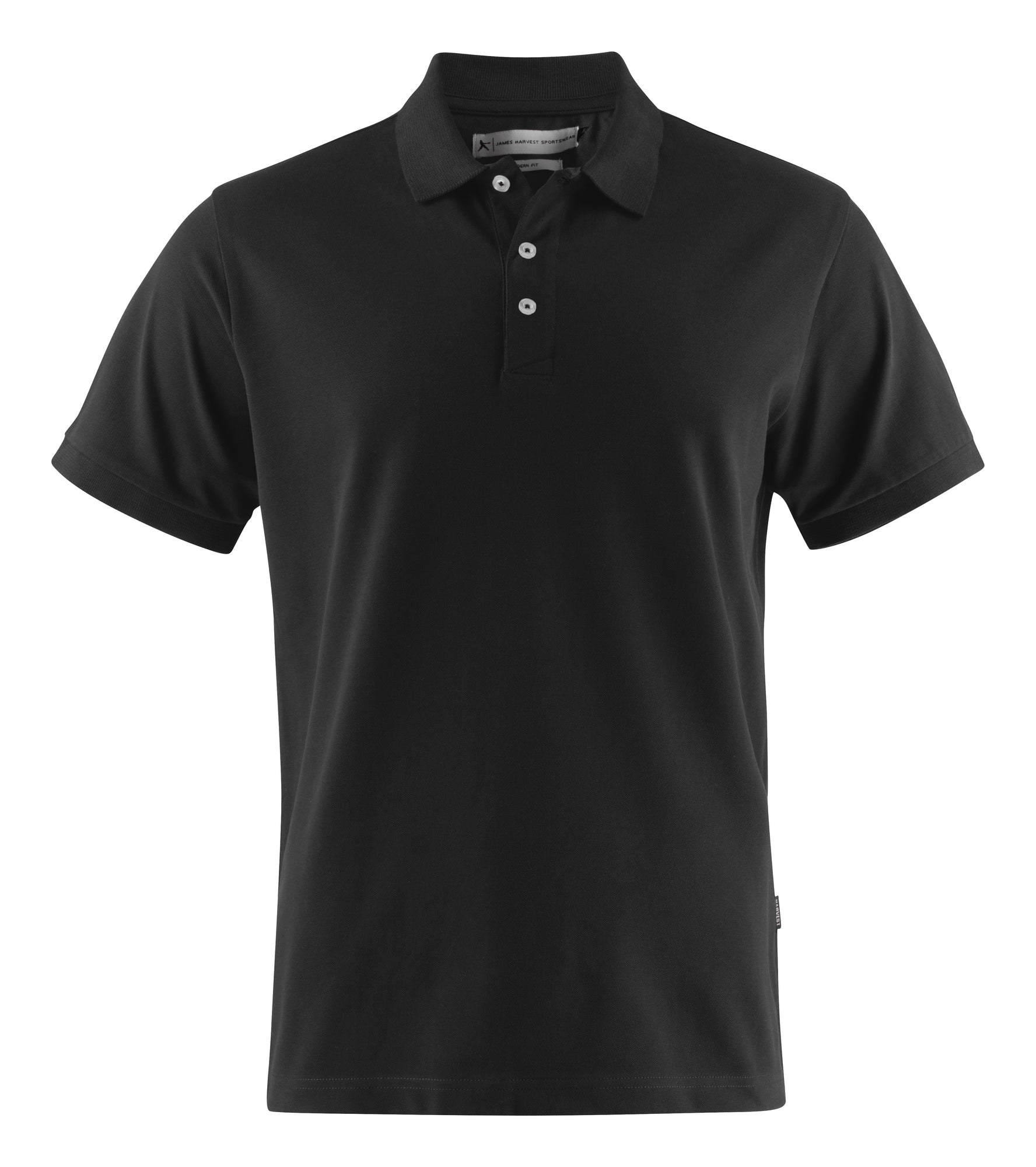 Sunset Stretch Polo Modern fit Black