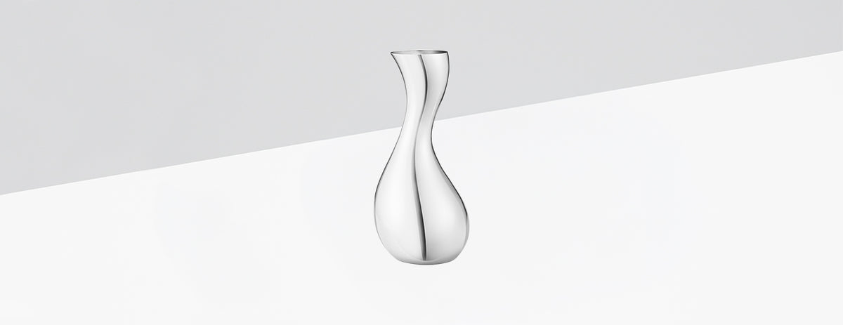 Cobra Vase, Small Stål - FIGJ10021117