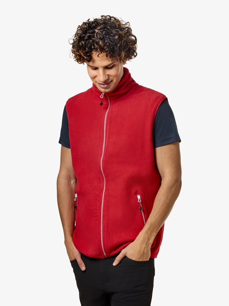 Sideflip fleece vest