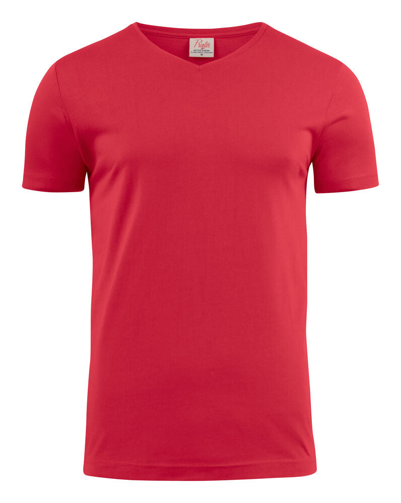 Heavy V-neck T-shirt