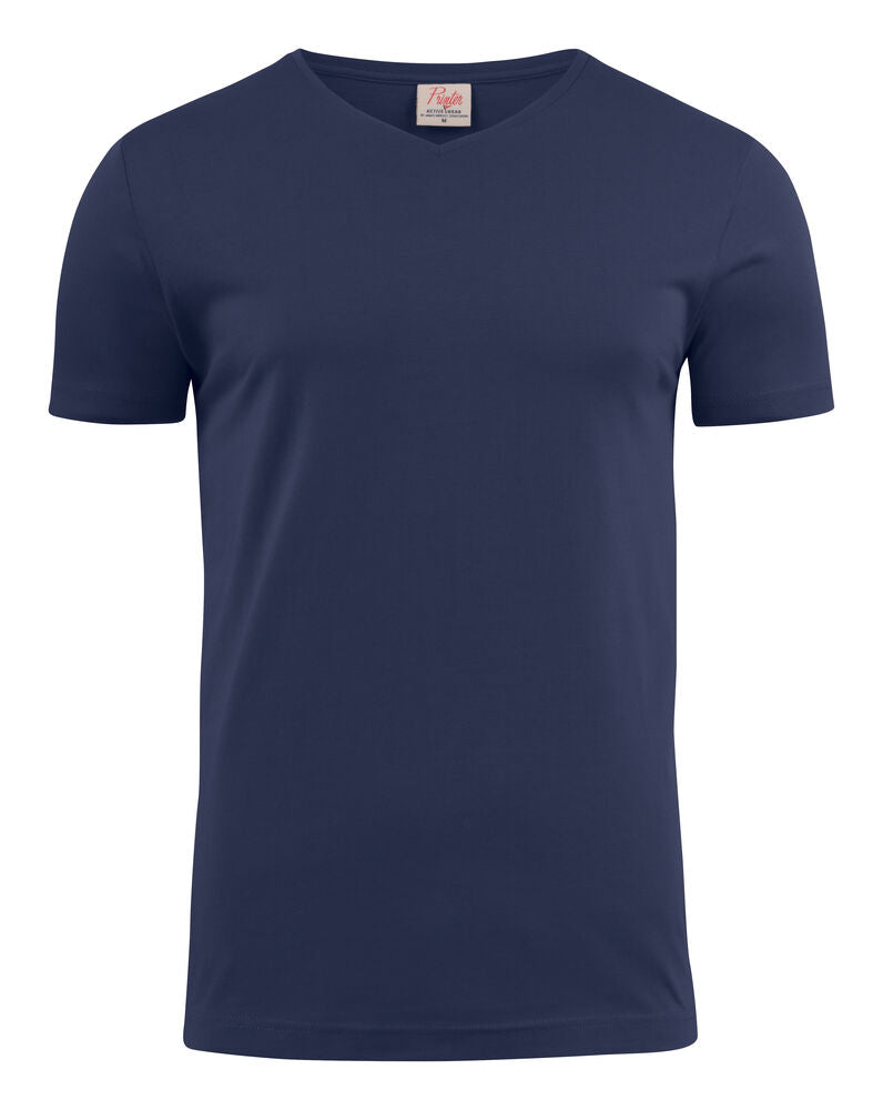 Heavy V-neck T-shirt