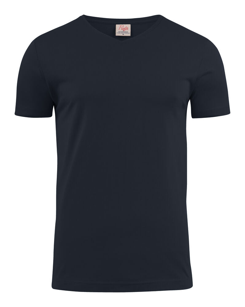 Heavy V-neck T-shirt