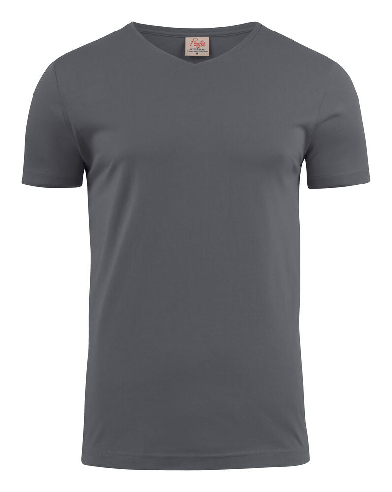 Heavy V-neck T-shirt