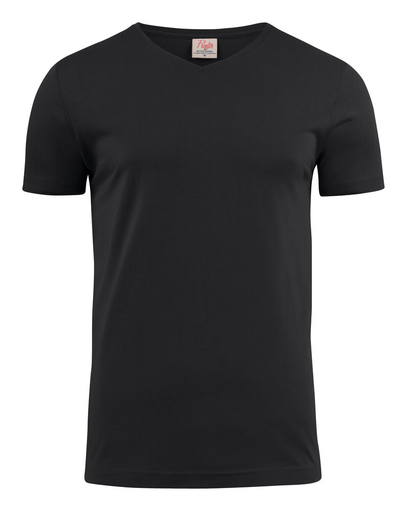 Heavy V-neck T-shirt