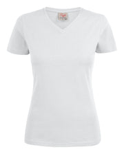 Heavy V-neck T-shirt ladies