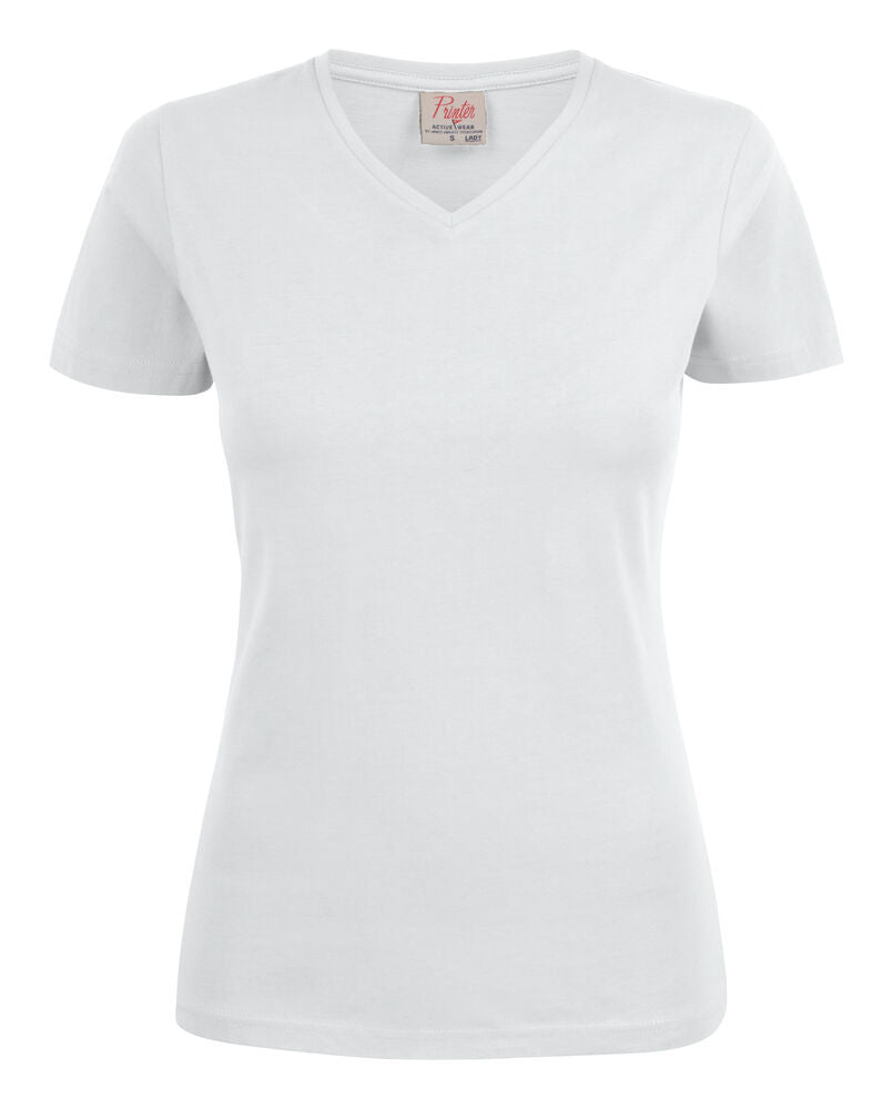 Heavy V-neck T-shirt ladies