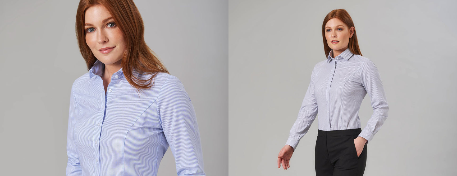 Mirabel Stretch Oxford shirt (D) - TV2361