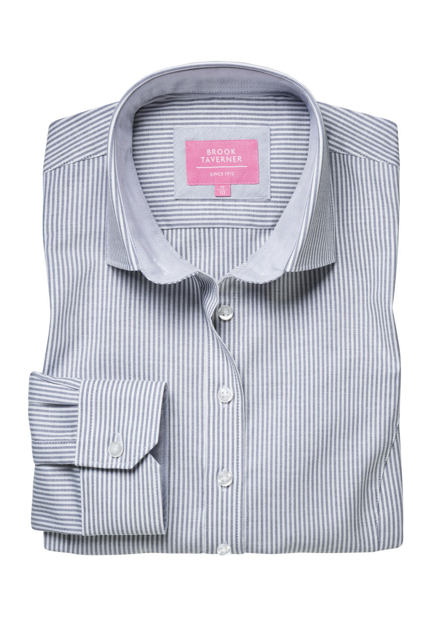 Mirabel Stretch Oxford shirt (D) - TV2361