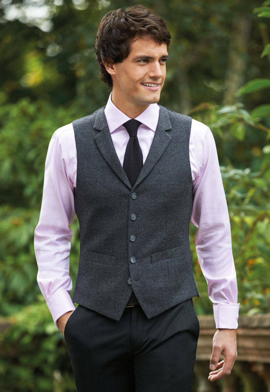 Memphis Tweed Vest (H) - TV1463