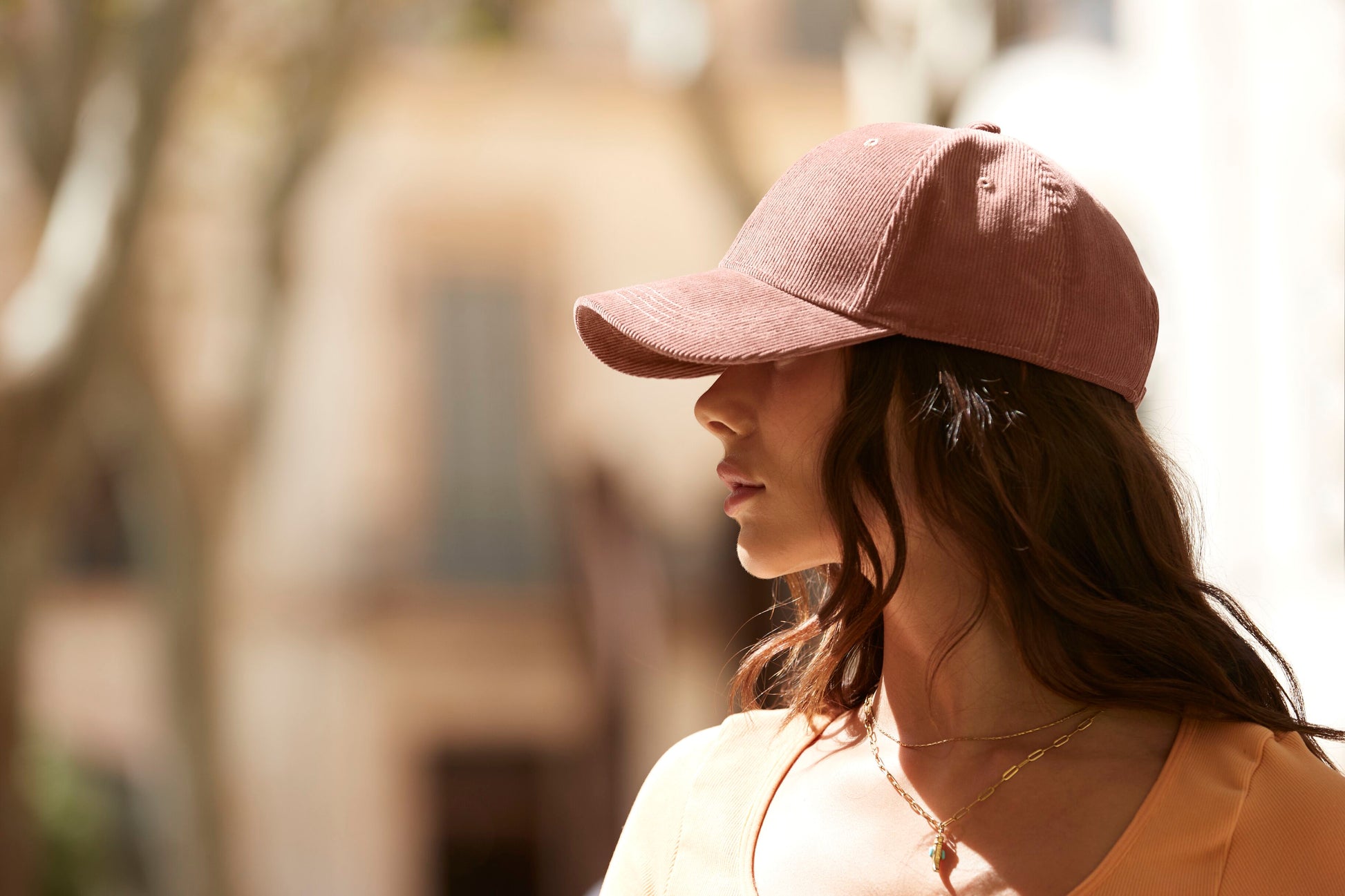 EarthAware® Organic Cord Baseball Cap - BBB680