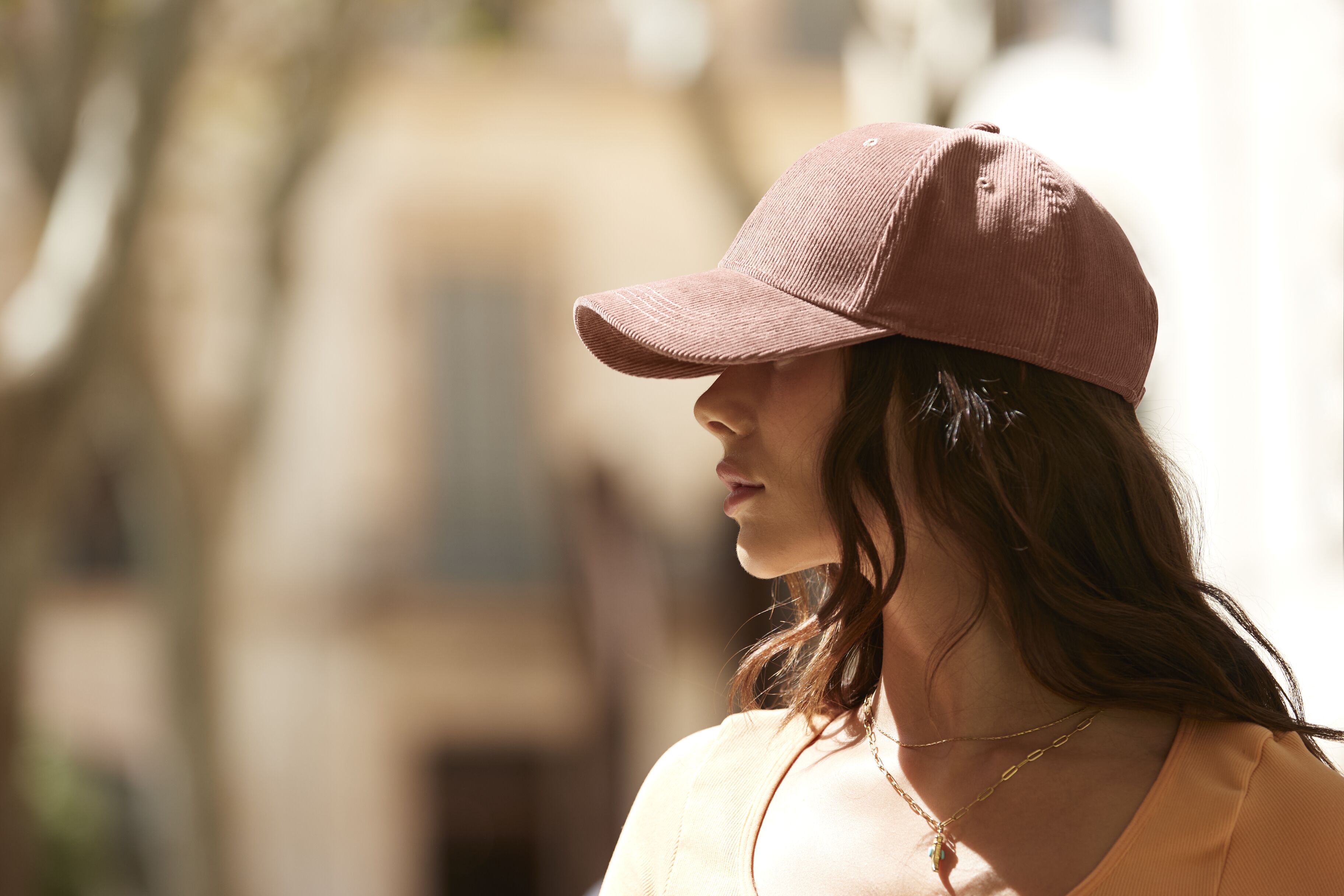 EarthAware® Organic Cord Baseball Cap - BBB680