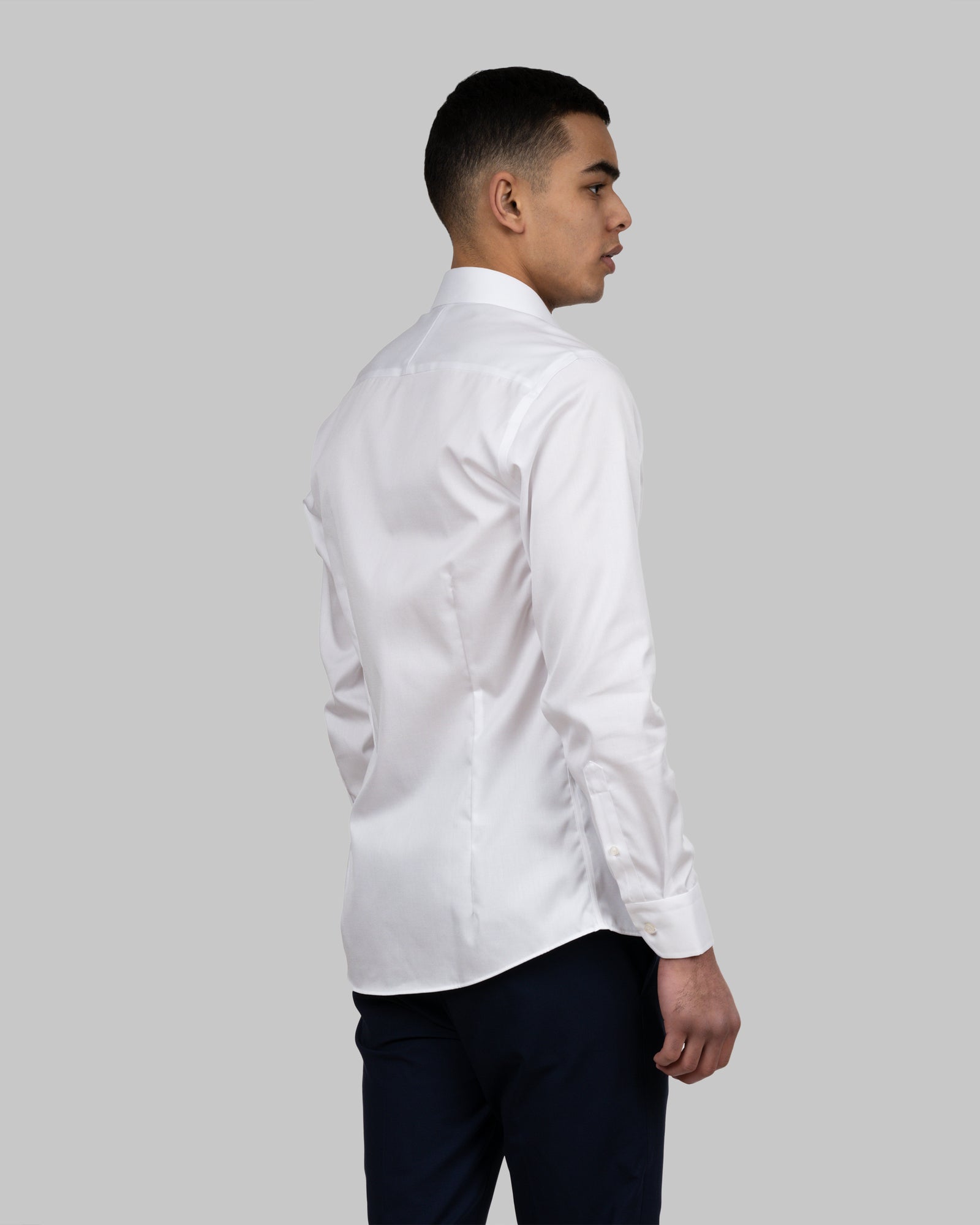 GB01 Twill Slim White
