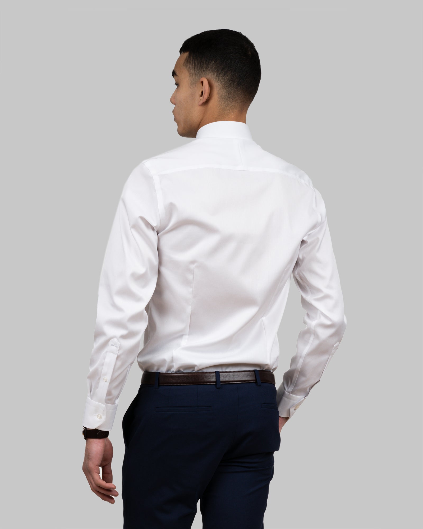 GB01 Twill Slim White