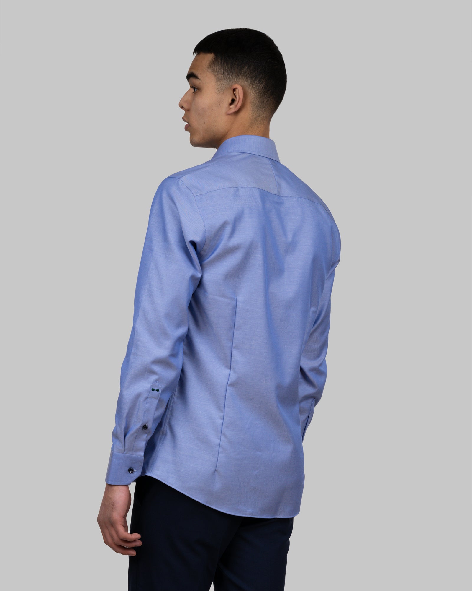 GB01 Twill Slim Midblue