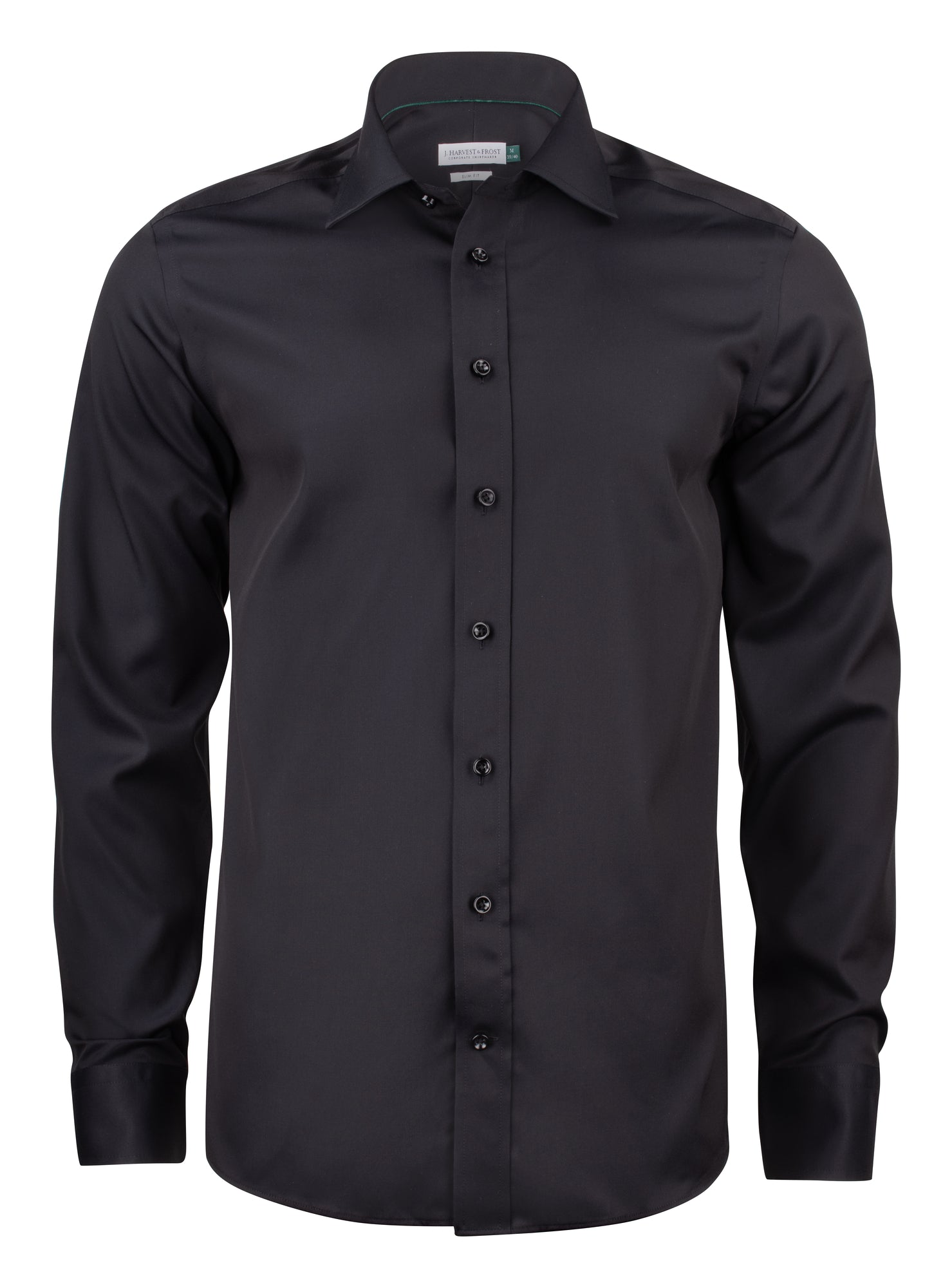 GB01 Twill Slim Black