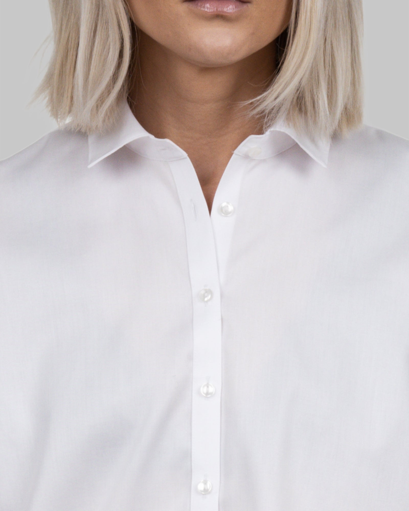 GB01 Twill Relaxed Woman White
