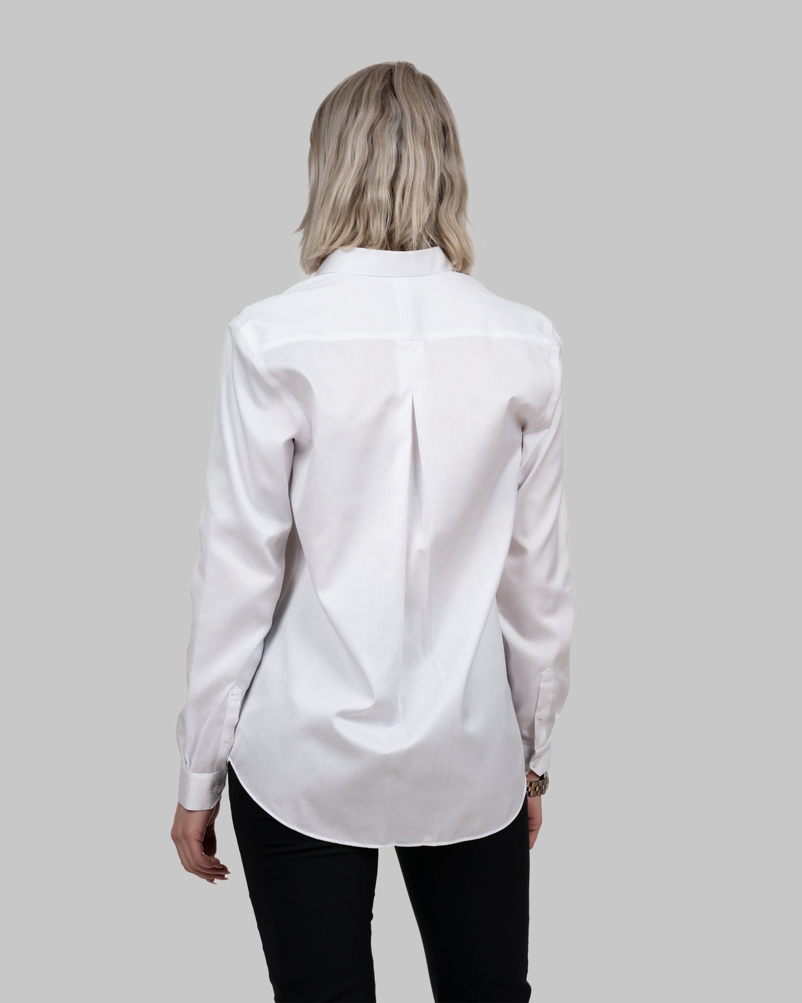 GB01 Twill Relaxed Woman White
