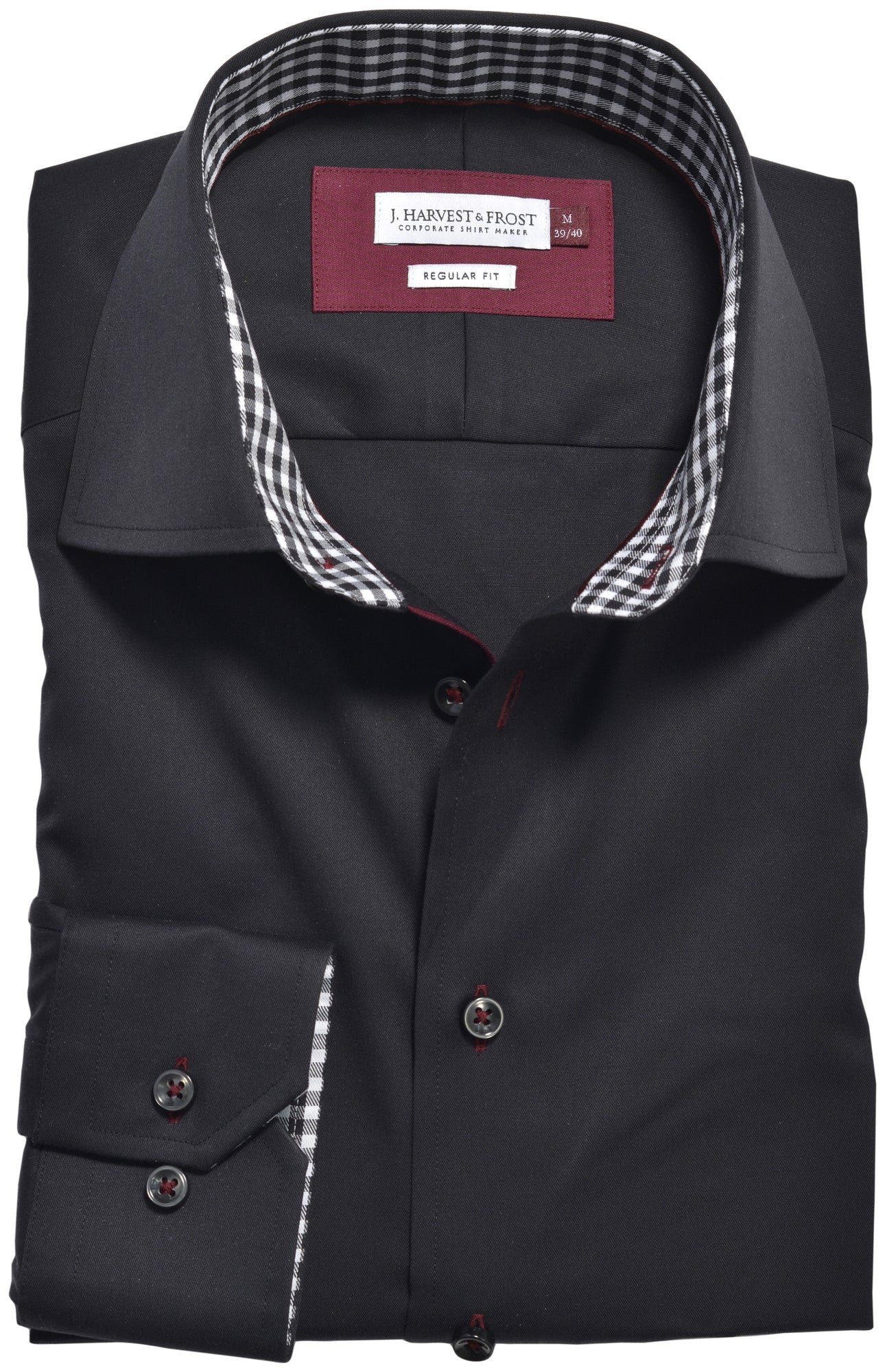 RB20 Twill Regular Black/Red