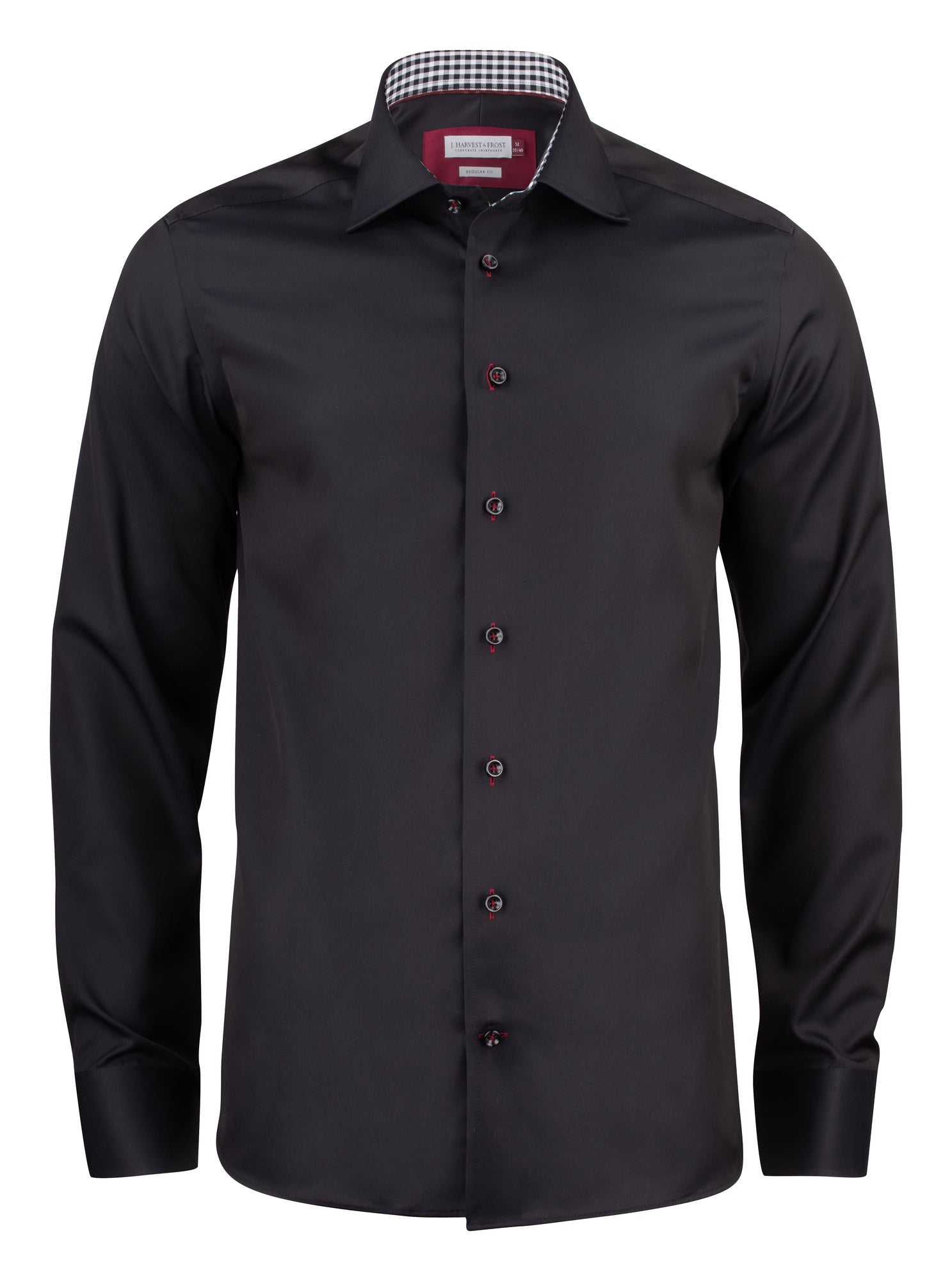 RB20 Twill Regular Black/Red