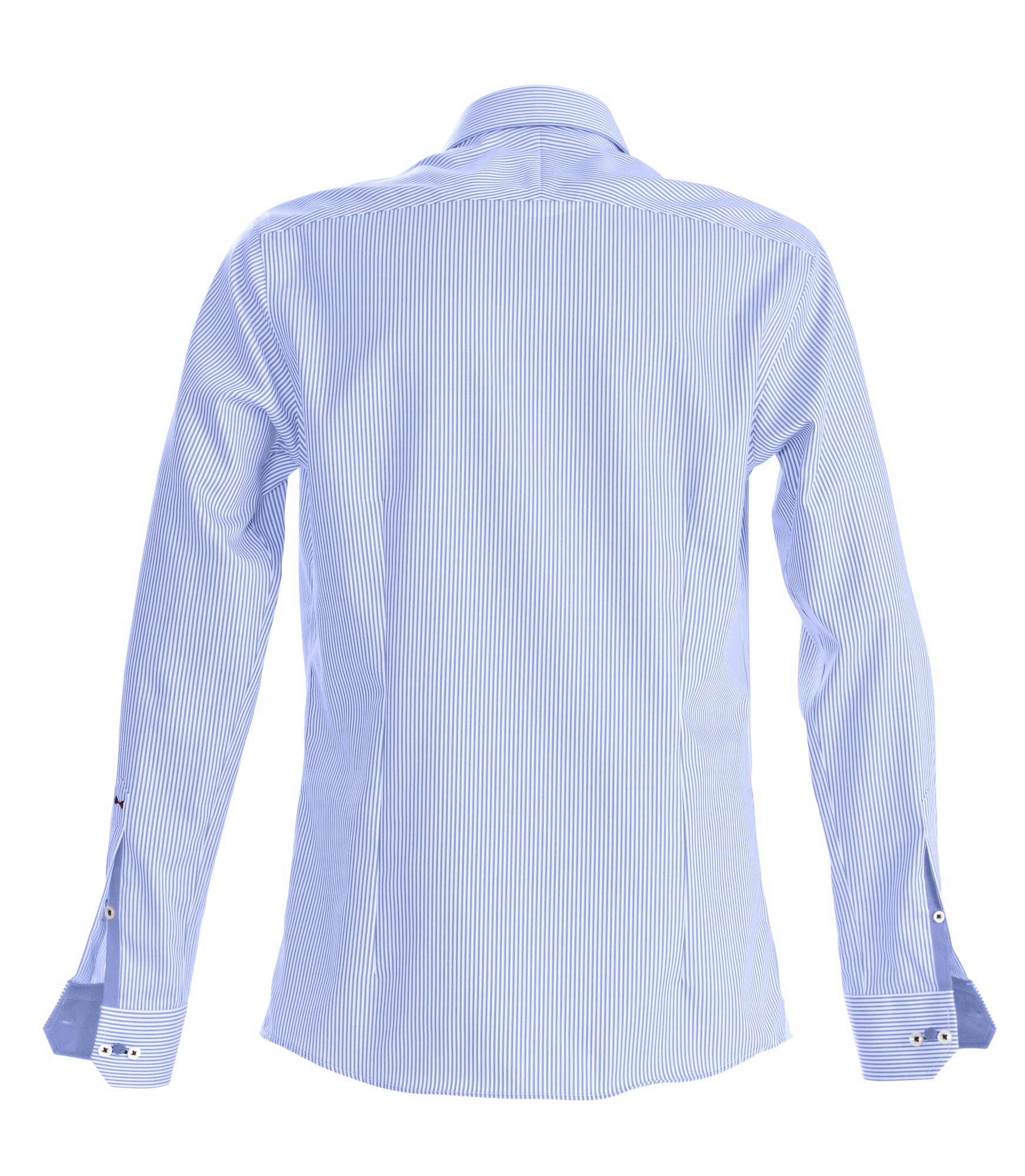 JH&F Red Bow 22 Regular Fit Sky Blue/White