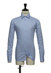 JH&F Red Bow 22 Regular Fit Sky Blue/White