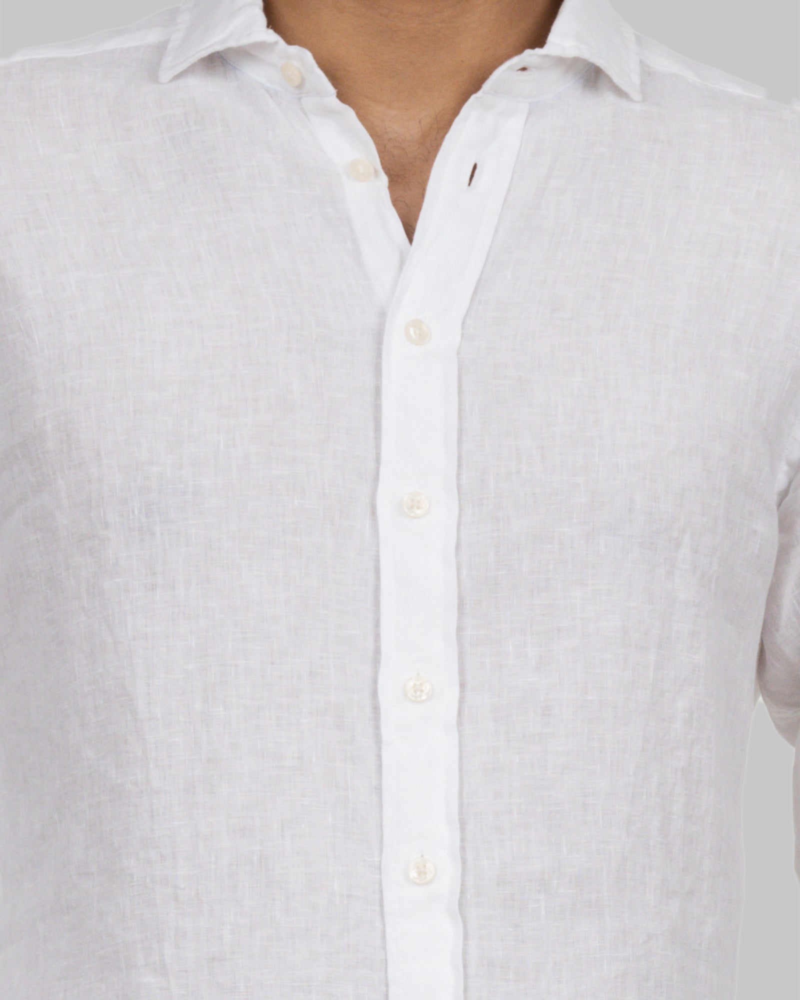 IB33 Linen Slim White