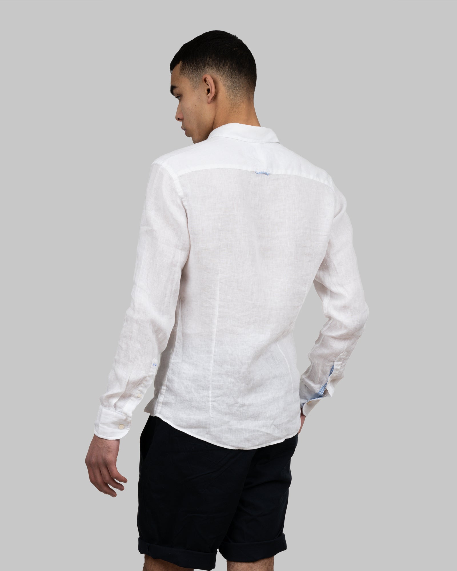IB33 Linen Slim White