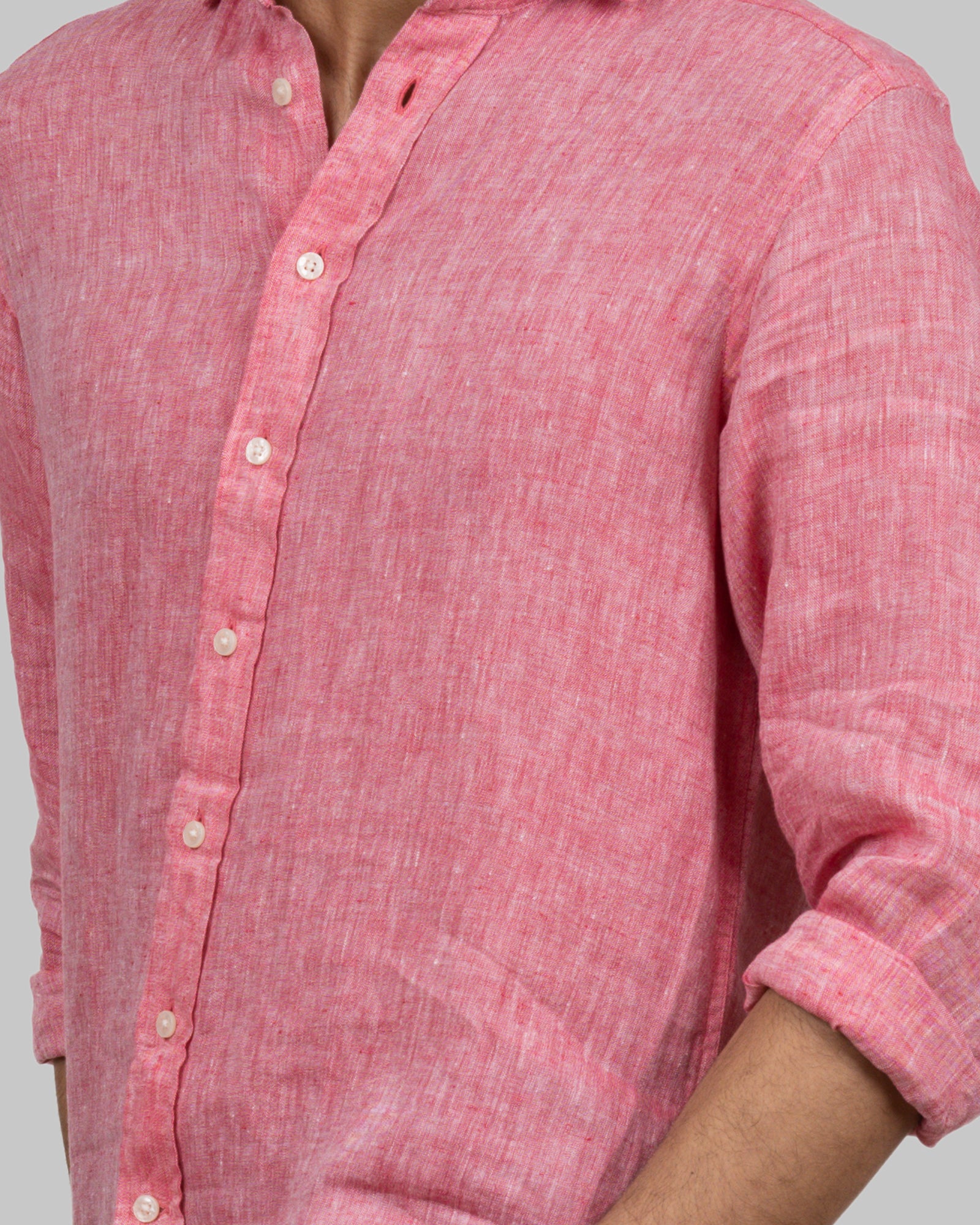 IB33 Linen Slim Red