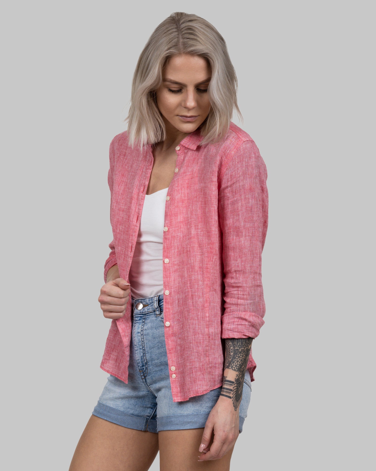 IB33 Linen Woman Red
