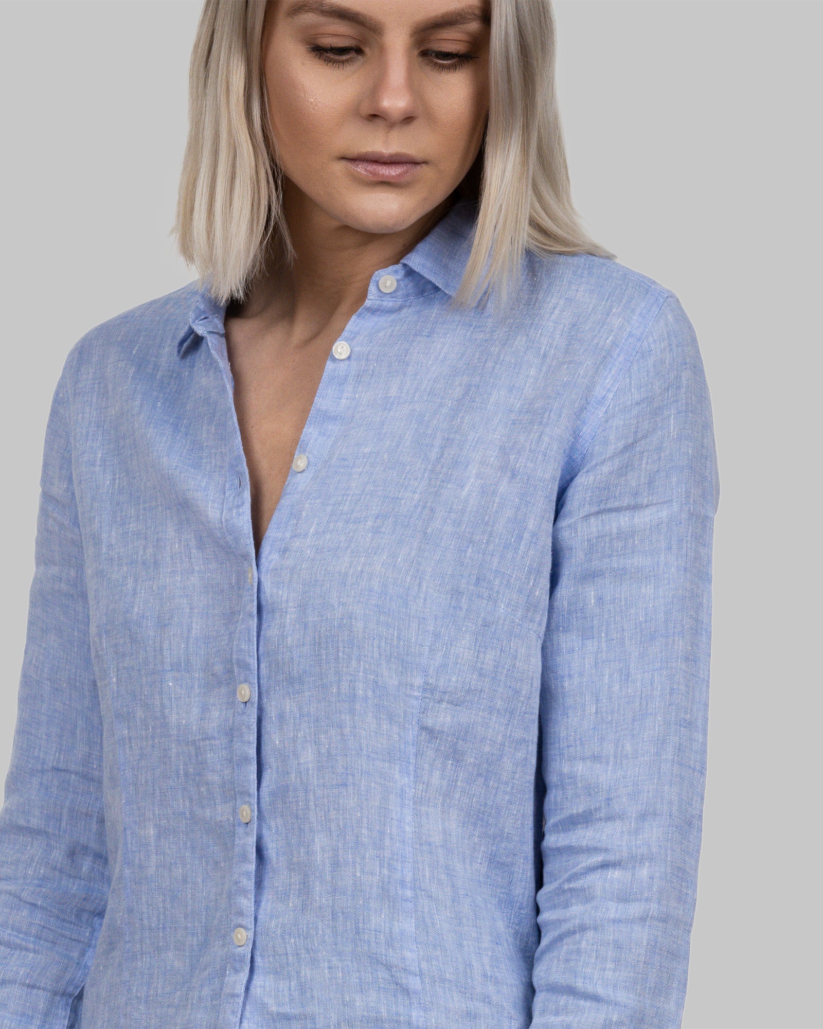 IB33 Linen Woman Skyblue