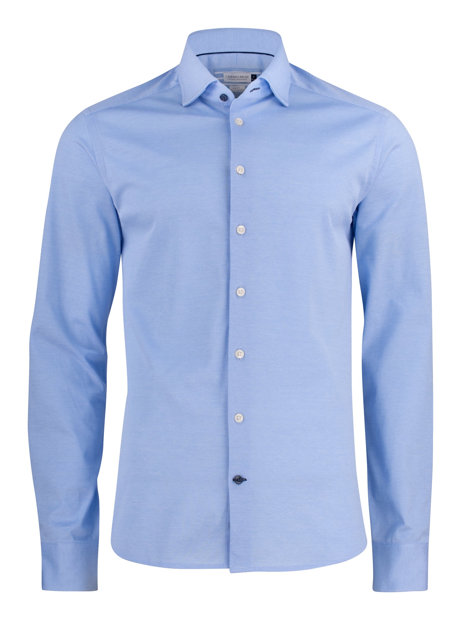 JH&F Indigo Bow 34 Regular Fit Skyblue