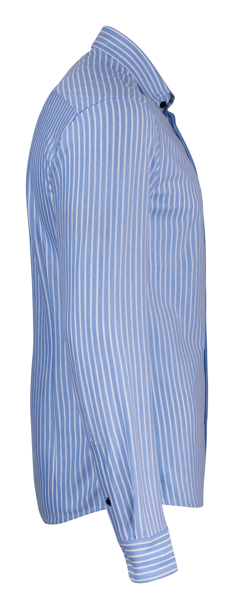 JH&F Indigo Bow 34 Regular Fit Blue-/White Stripe