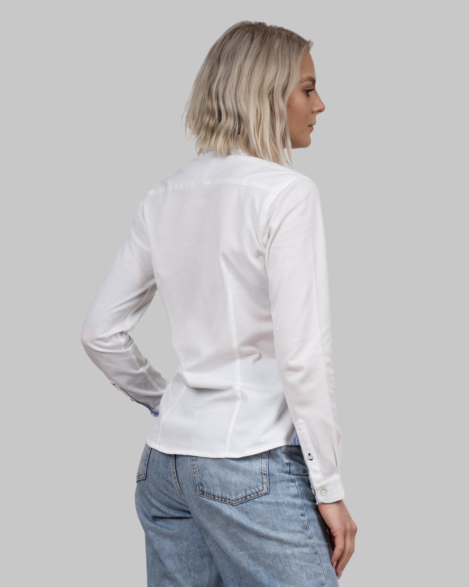 JH&F Indigo Bow 34 Women White