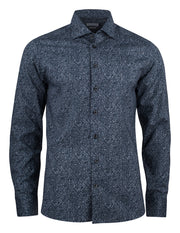 IB37 Poplin Regular Navy Floral