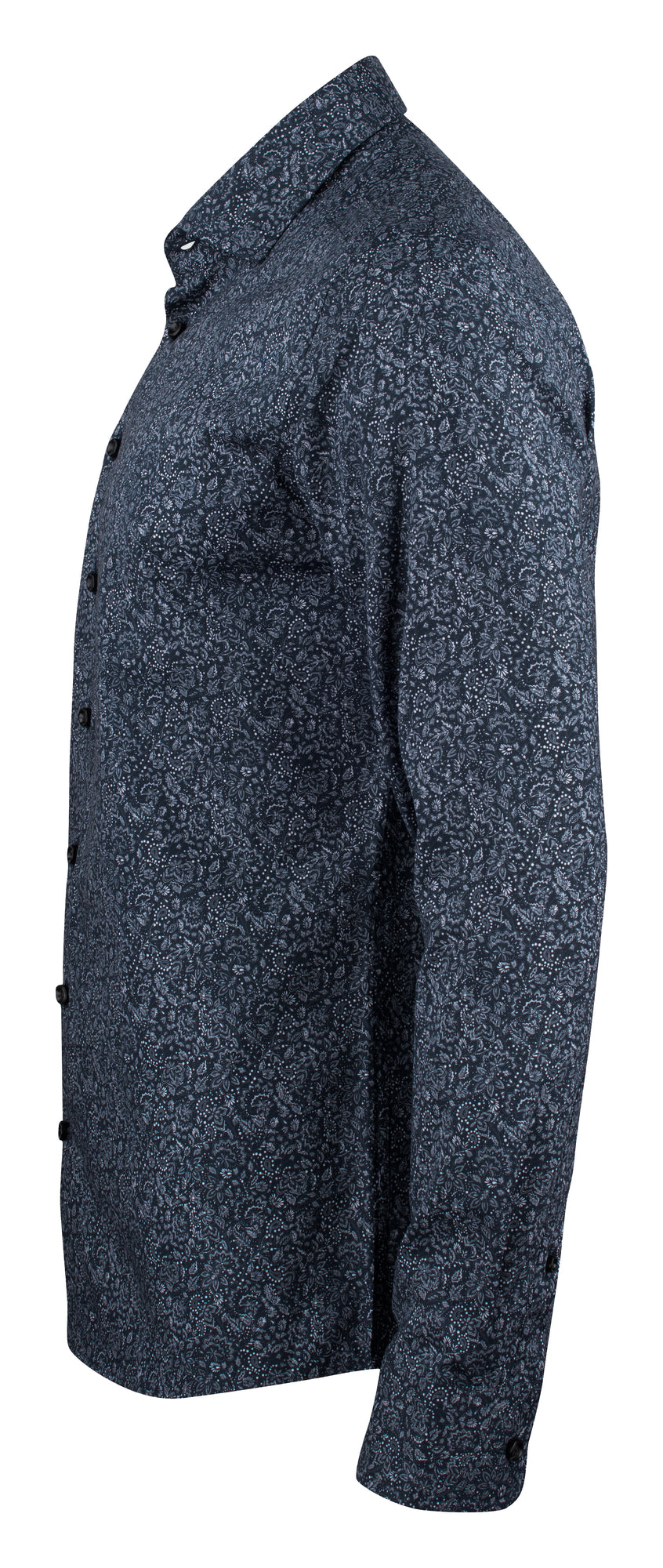 IB37 Poplin Regular Navy Floral
