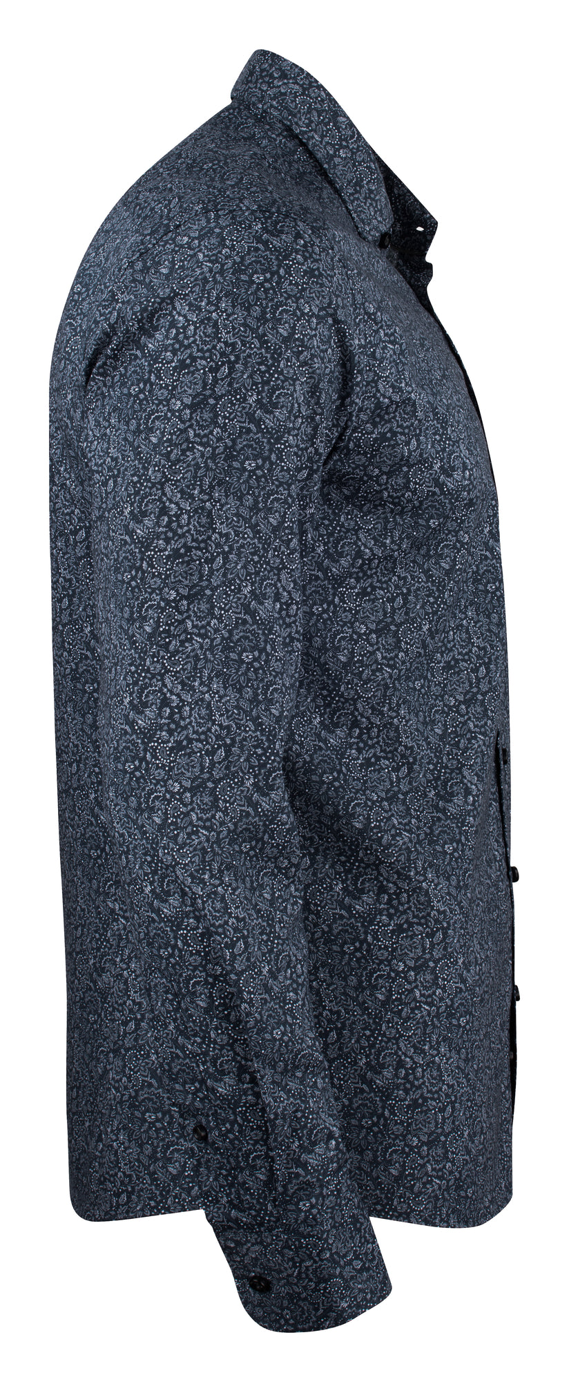 IB37 Poplin Regular Navy Floral