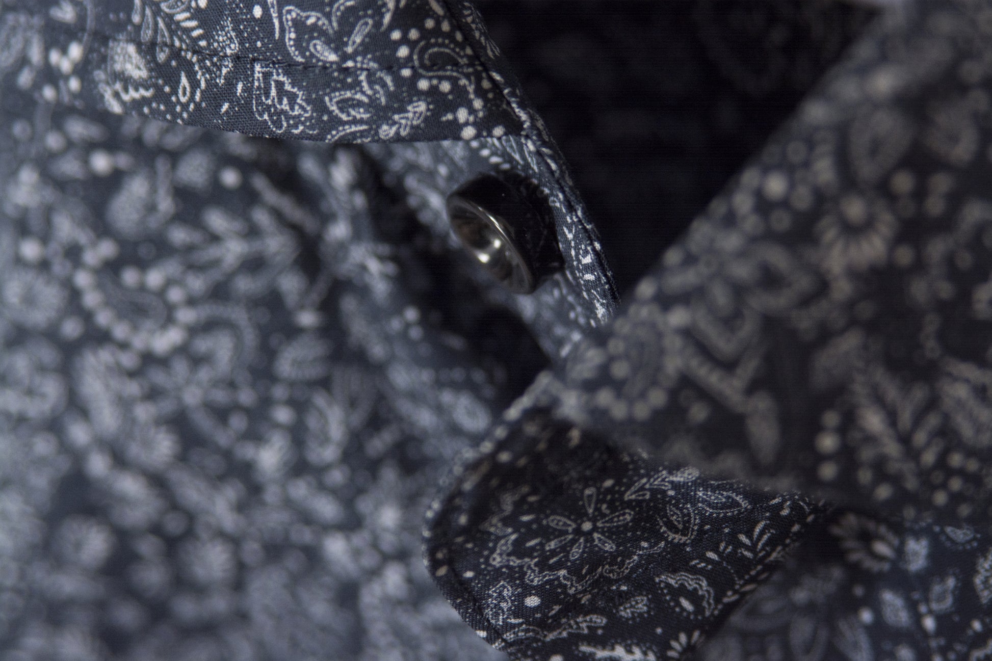 IB37 Poplin Slim Navy Floral