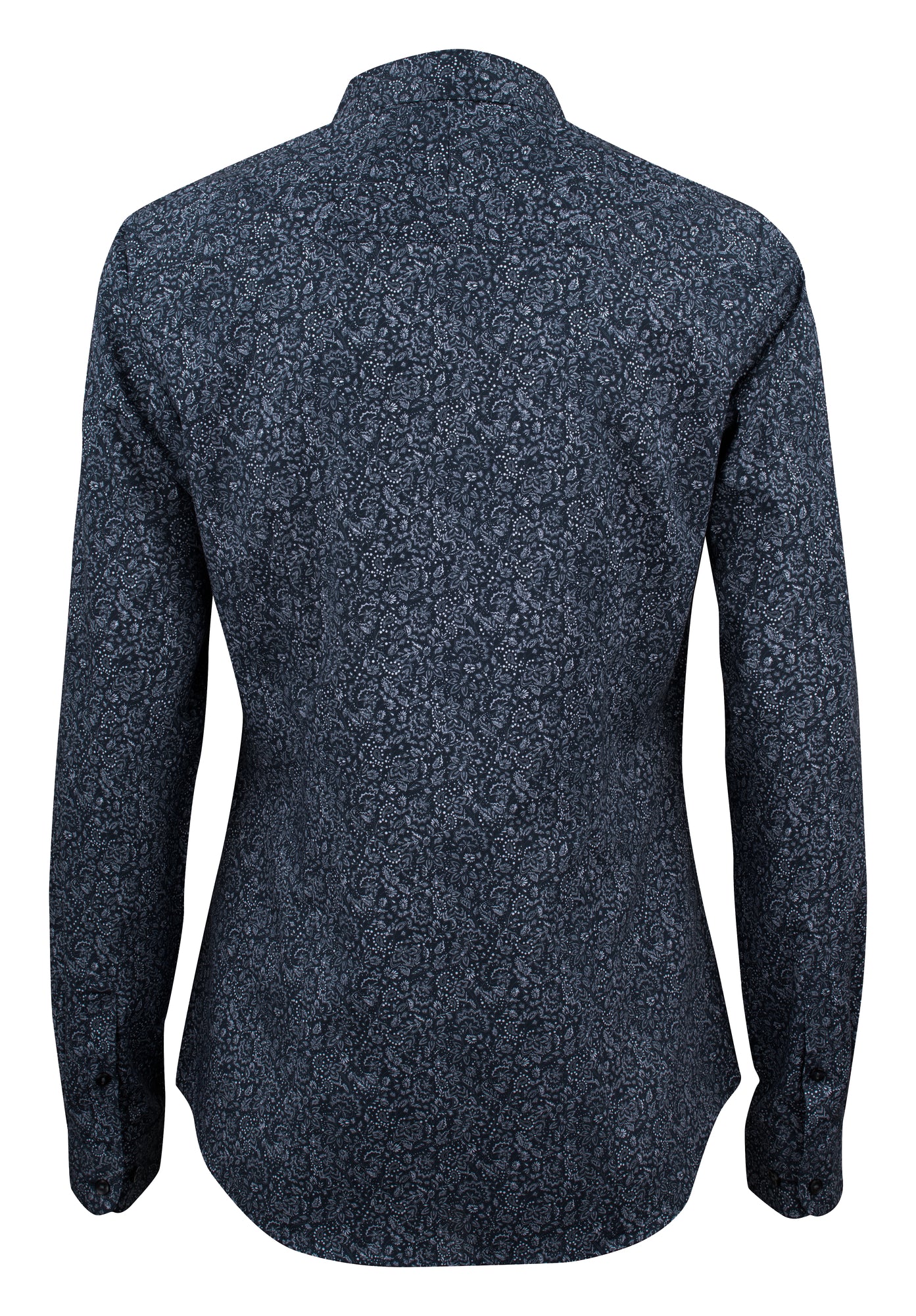 IB37 Poplin Woman Navy Floral